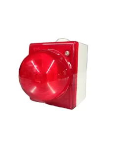 Luz de señalización Vimar 13660.R IP55 con difusor rojo